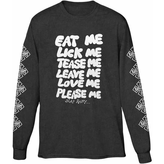 Miley Cyrus Plastic Hearts Eat Me, Lick Me Playera