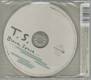 Taylor Swift Blank Space CD Single