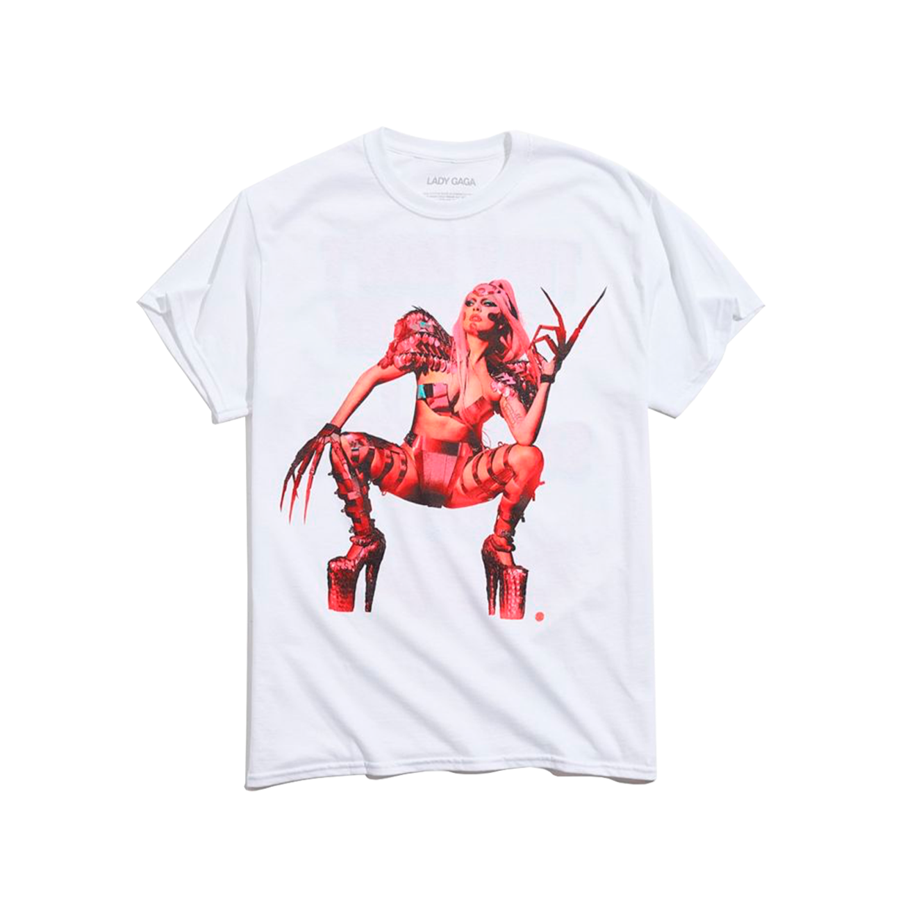 Lady Gaga Chromatica X Urban Outfitters Playera Blanca