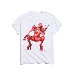 Lady Gaga Chromatica X Urban Outfitters Playera Blanca