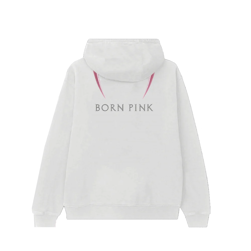 BLACKPINK BORN PINK Hoodie Blanca