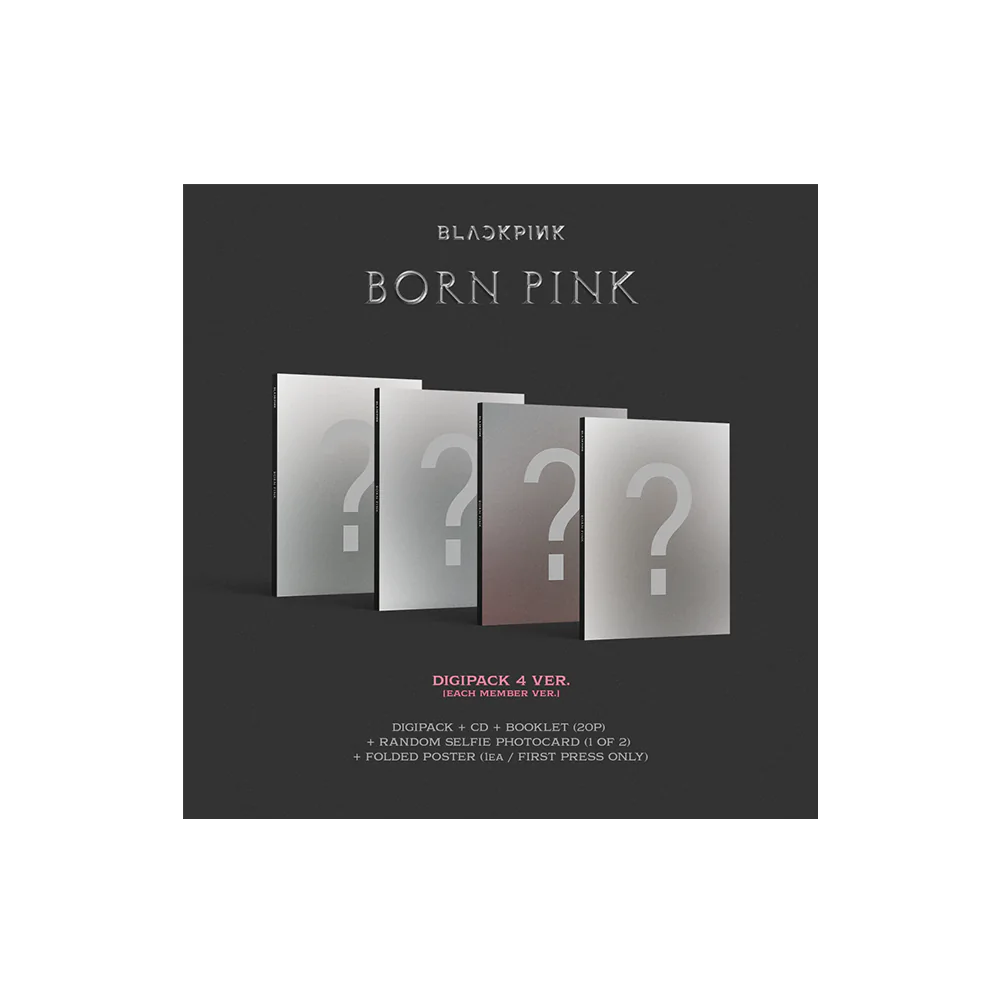 BLACKPINK BORN PINK Digipack