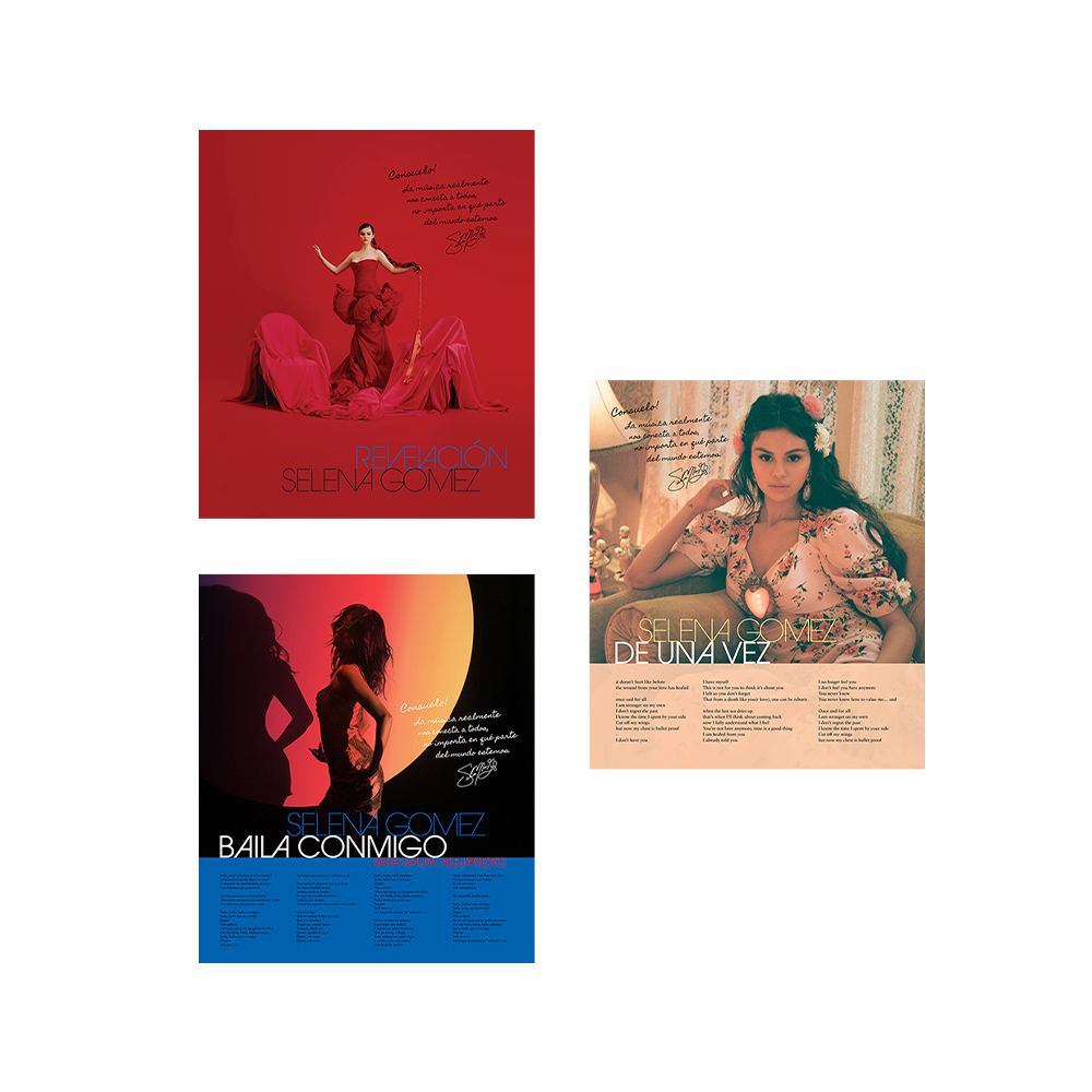 Selena Gomez Revelación Box Set (Poster Edition)