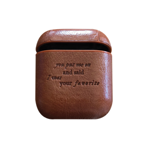 Taylor Swift “you put me on and said I was your favorite" AirPods Case