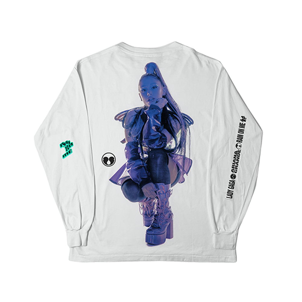 Lady Gaga Rain On Me Playera L/S