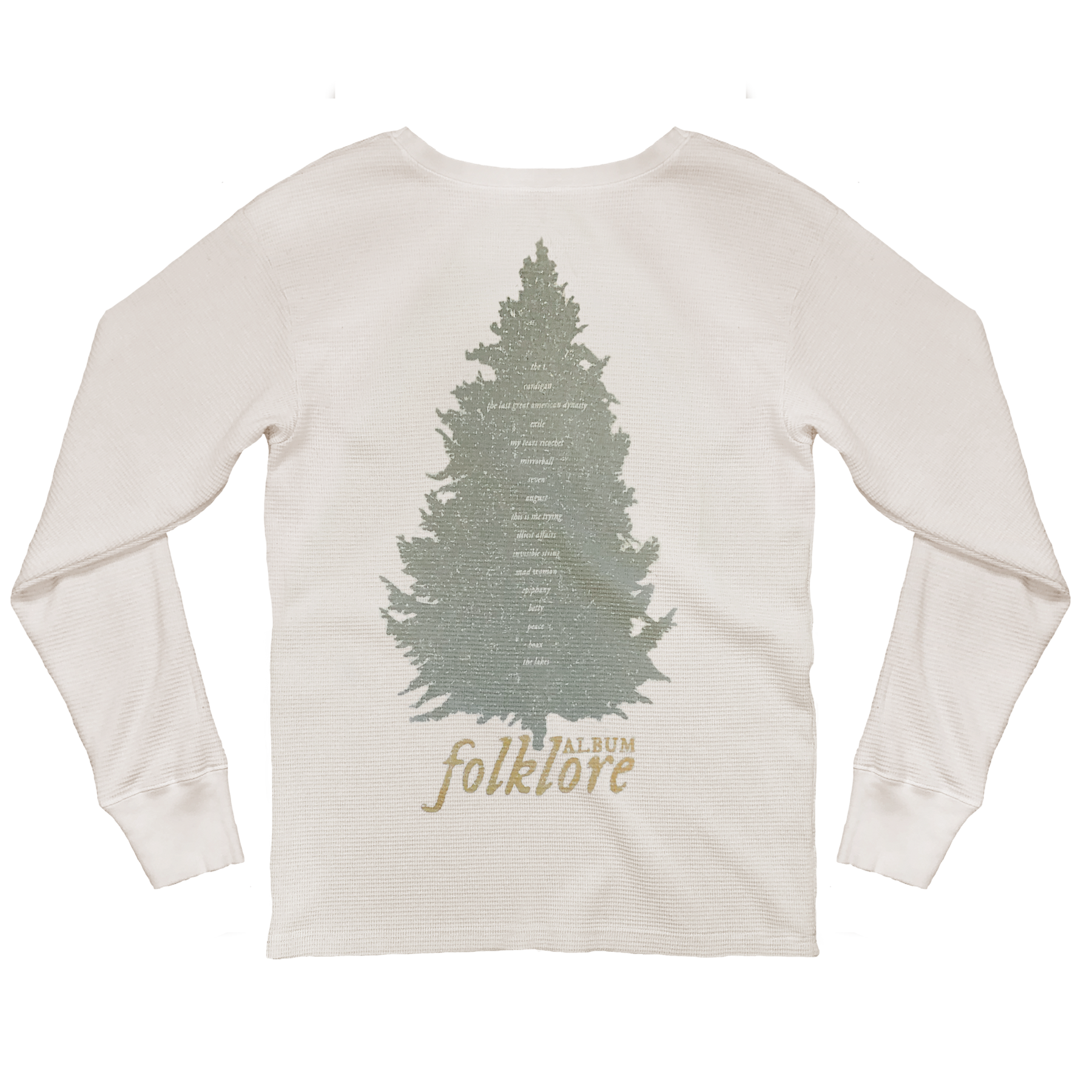 Taylor Swift “in the trees tracklist” Playera