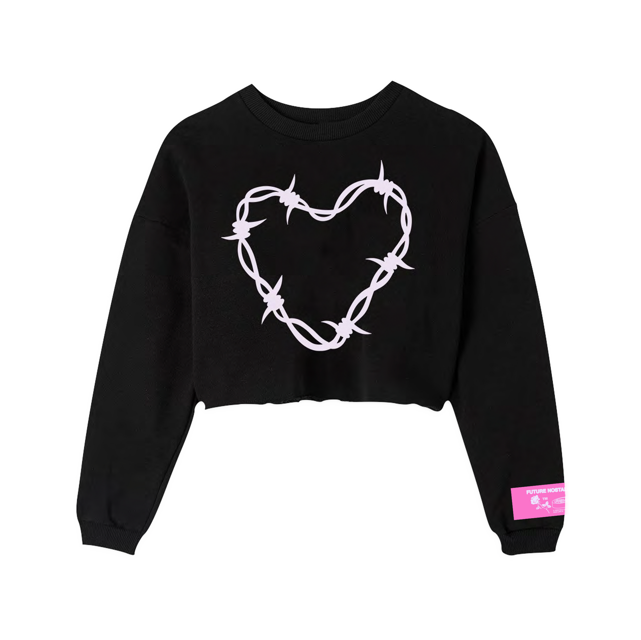 Dua Lipa Future Nostalgia Tour Sudadera Crop