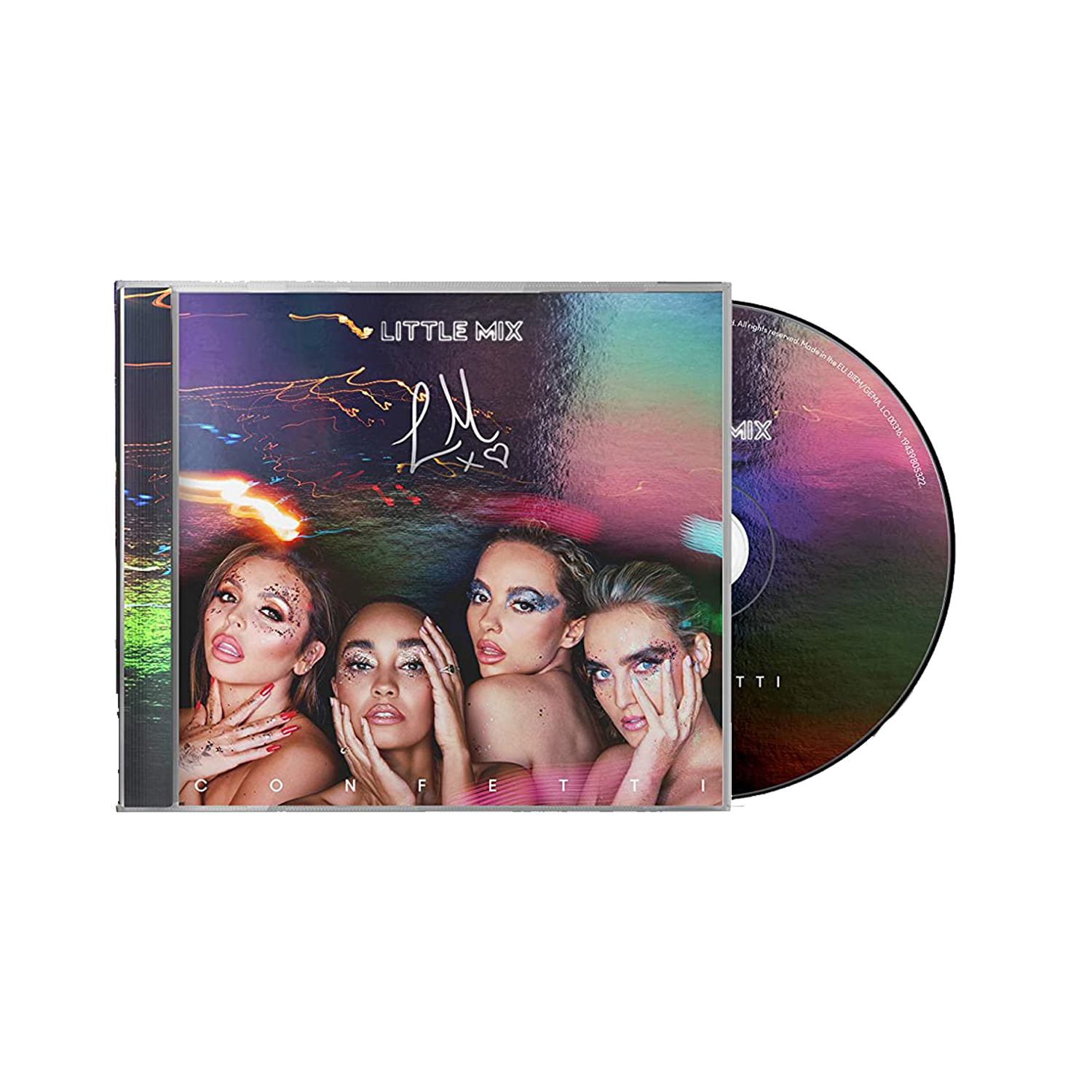 Little Mix Confetti CD Autografiado U.K.