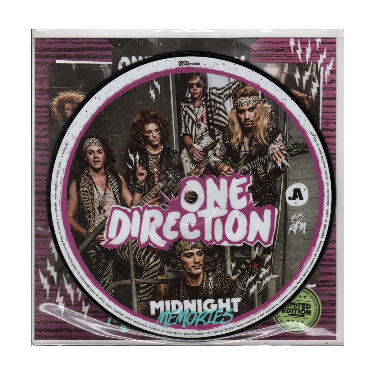 One Direction Midnight Memories Vinyl