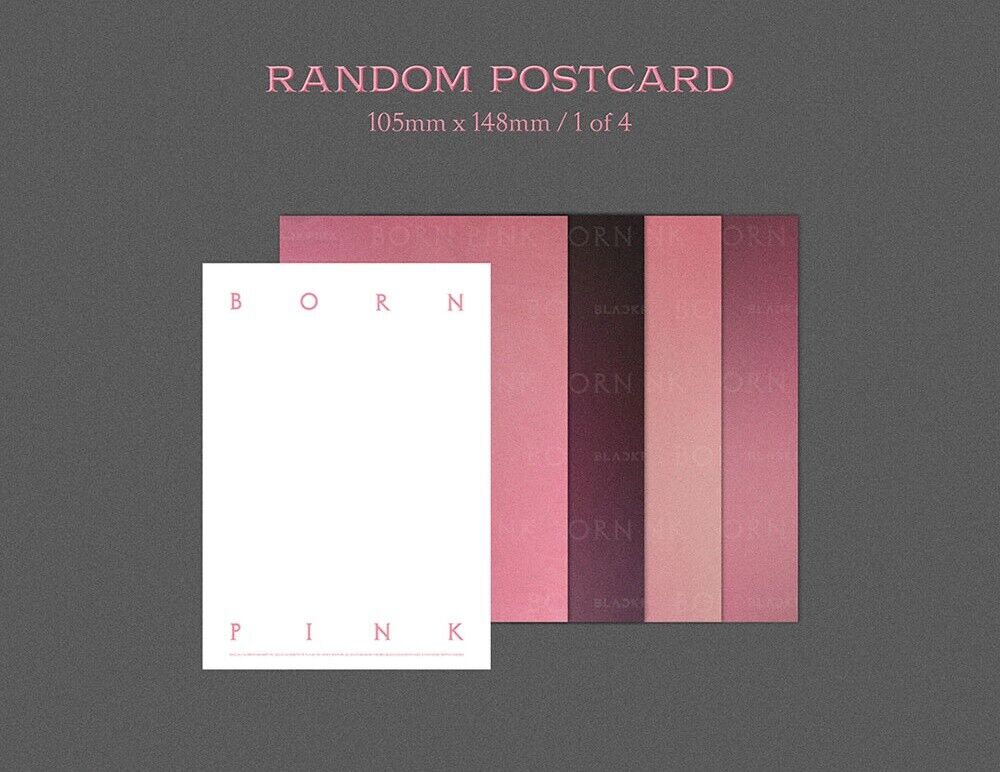 BLACKPINK BORN PINK Box Set Pink Version