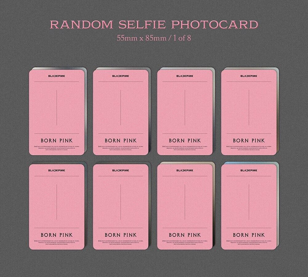 BLACKPINK BORN PINK Box Set Pink Version