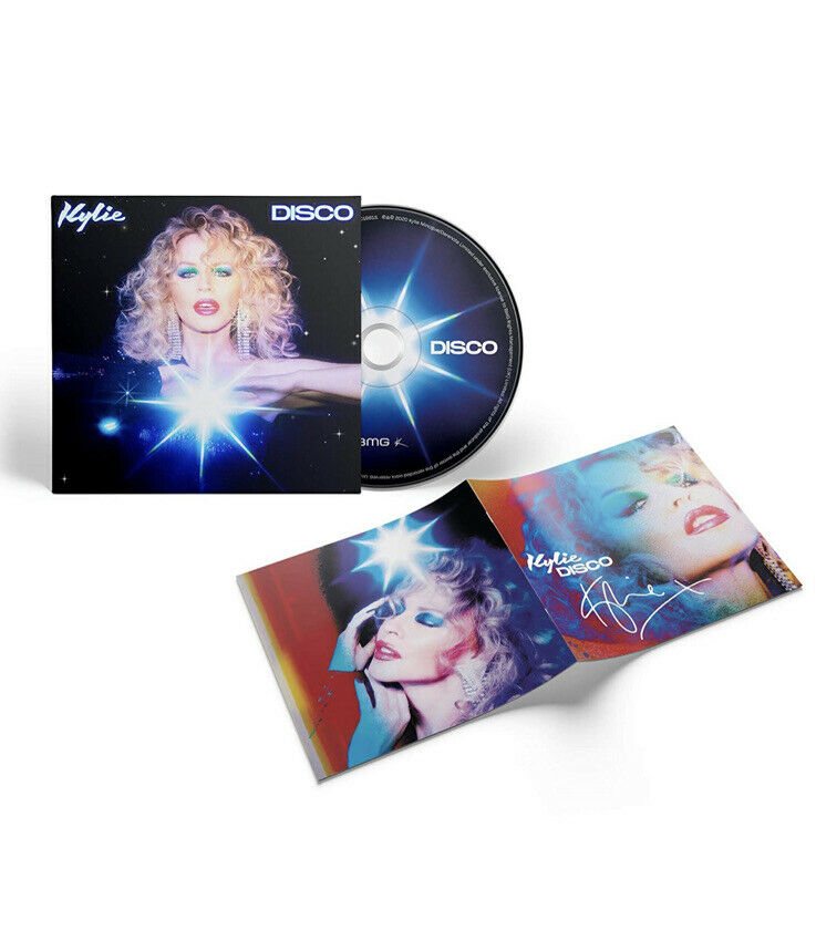 Kylie Minogue Disco CD Firmado U.K.