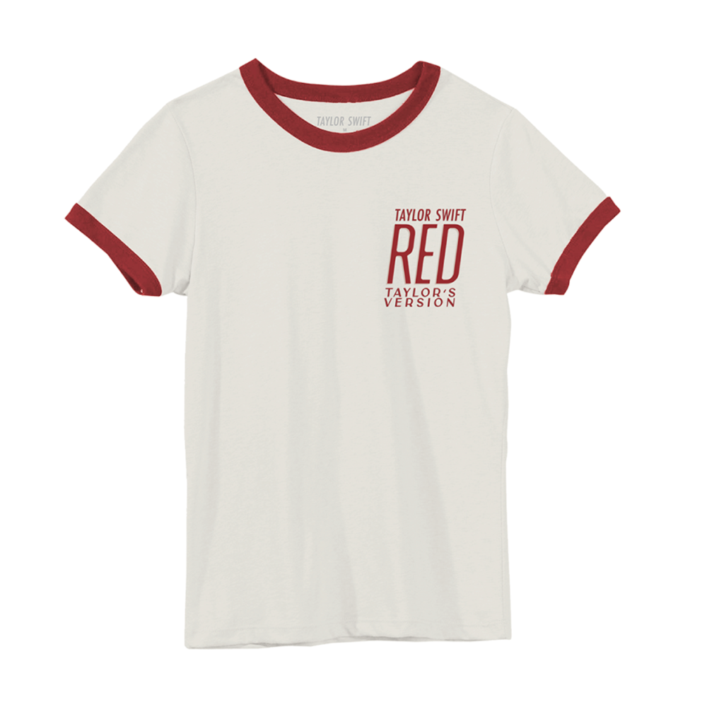 Taylor Swift RED (Taylor's Version) Playera Album Cover